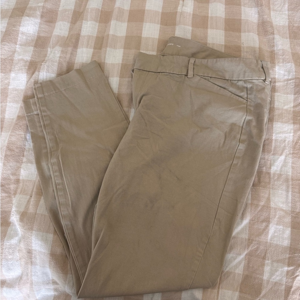 Old Navy Skinny Pants in Tan